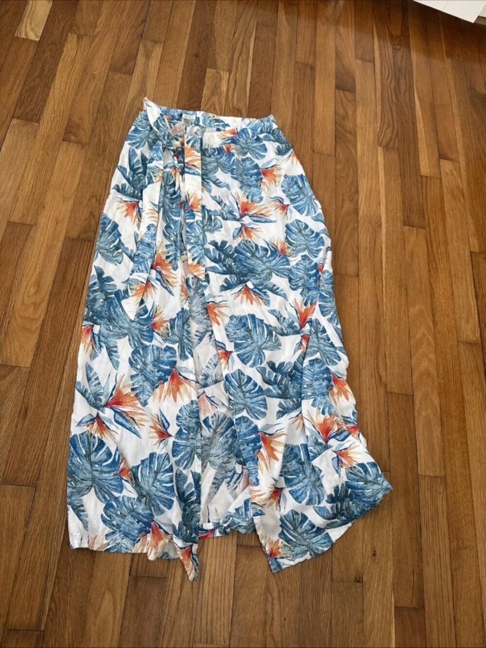 Roxy Wrap Skirt Women's Tropica Hawaiian Print Size XS